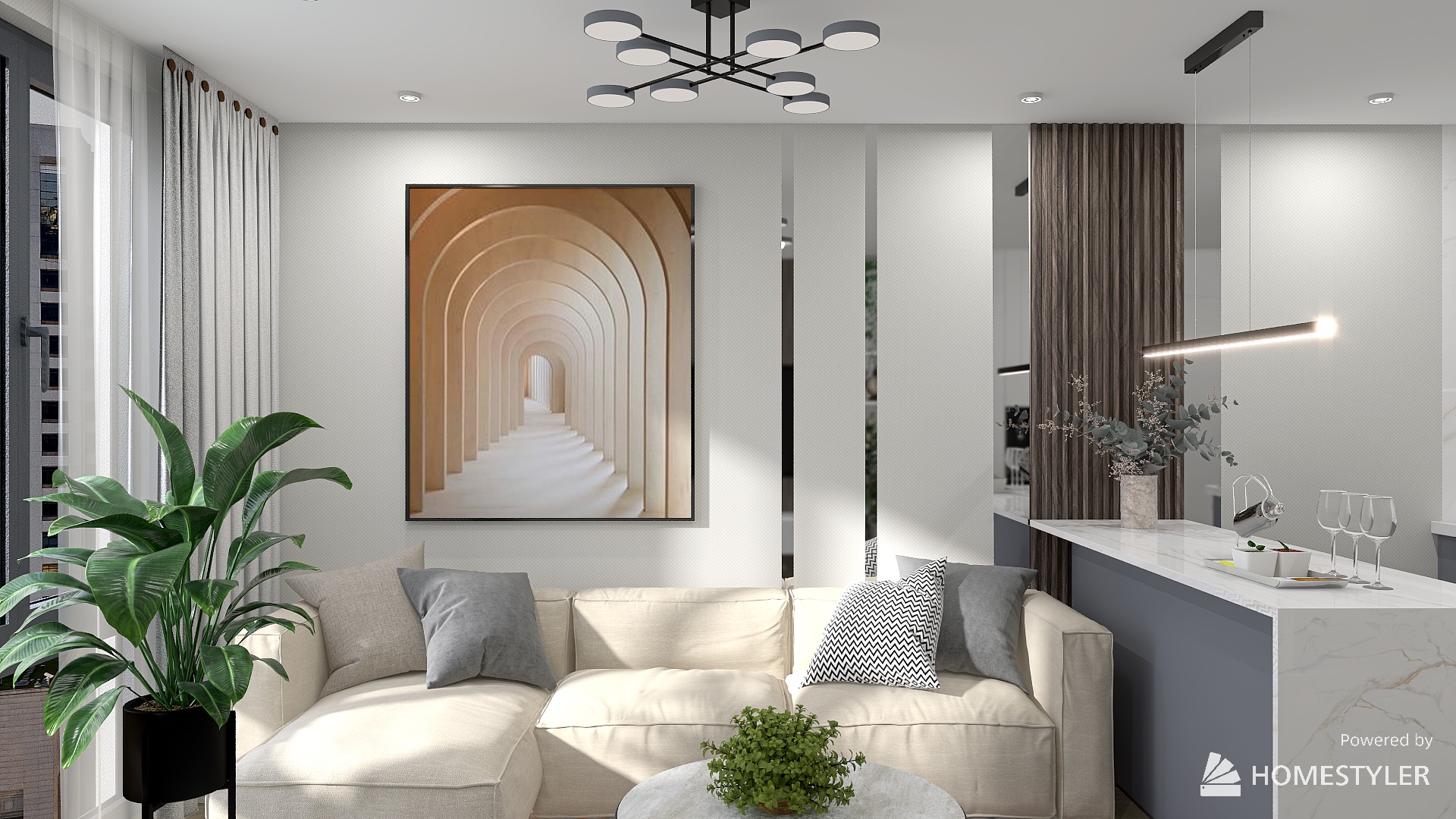 квартира студия 26 м