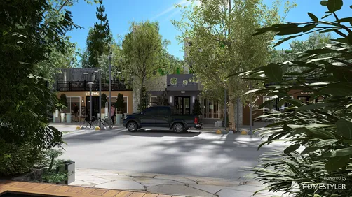 And whether to demolish the old garages and warehouses?!