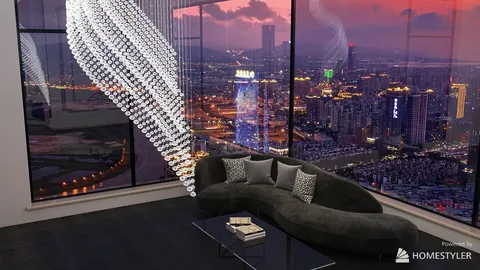 Professional interior design created with Homestyler 3D design software