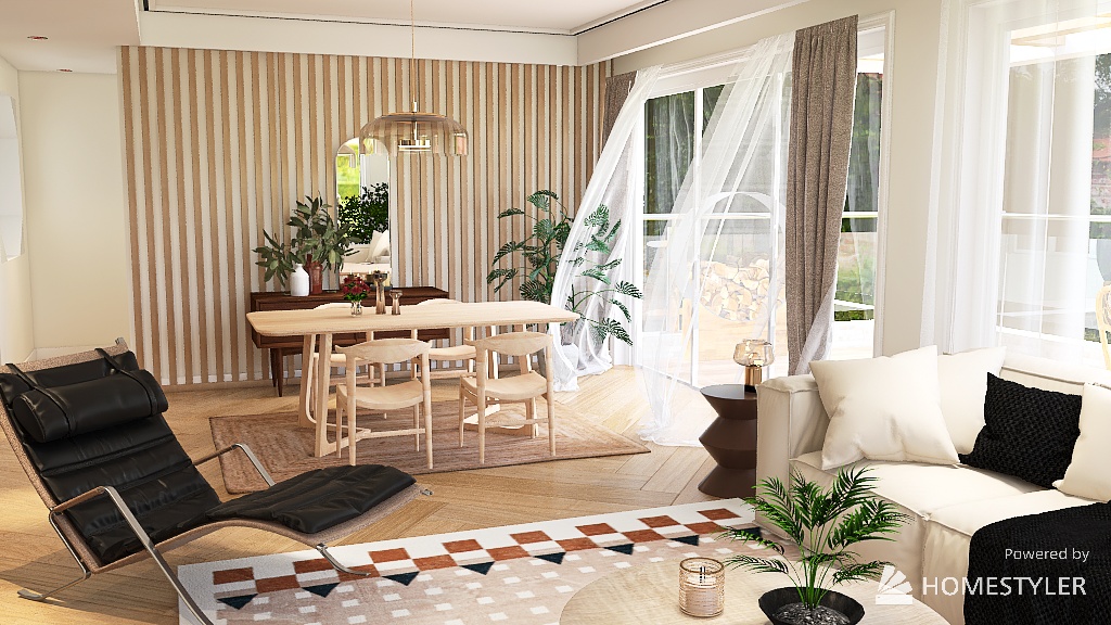 Scandinavian living space