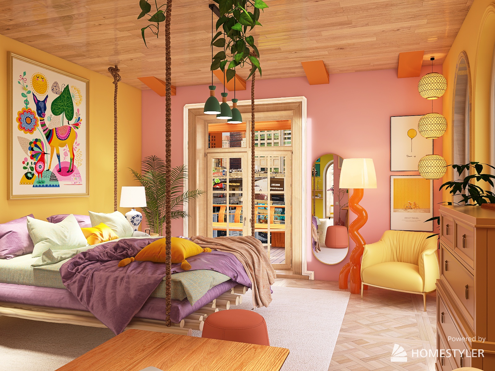 COLORFUL PARISIAN APPARTEMENT 