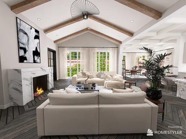 Professional interior design created with Homestyler 3D design software