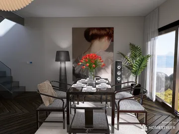 Professional interior design created with Homestyler 3D design software
