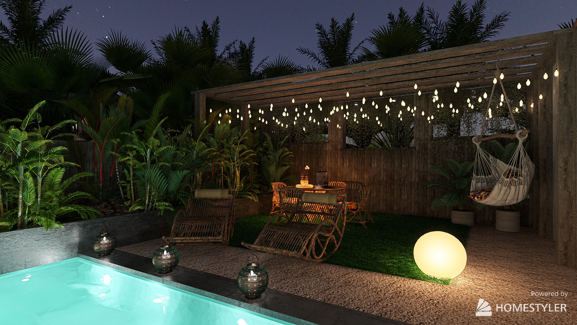 At the end of the world in my garden