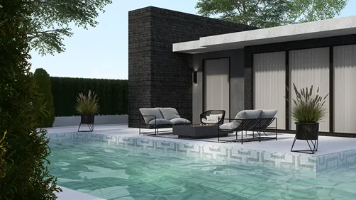 beverly hills one-floor villa