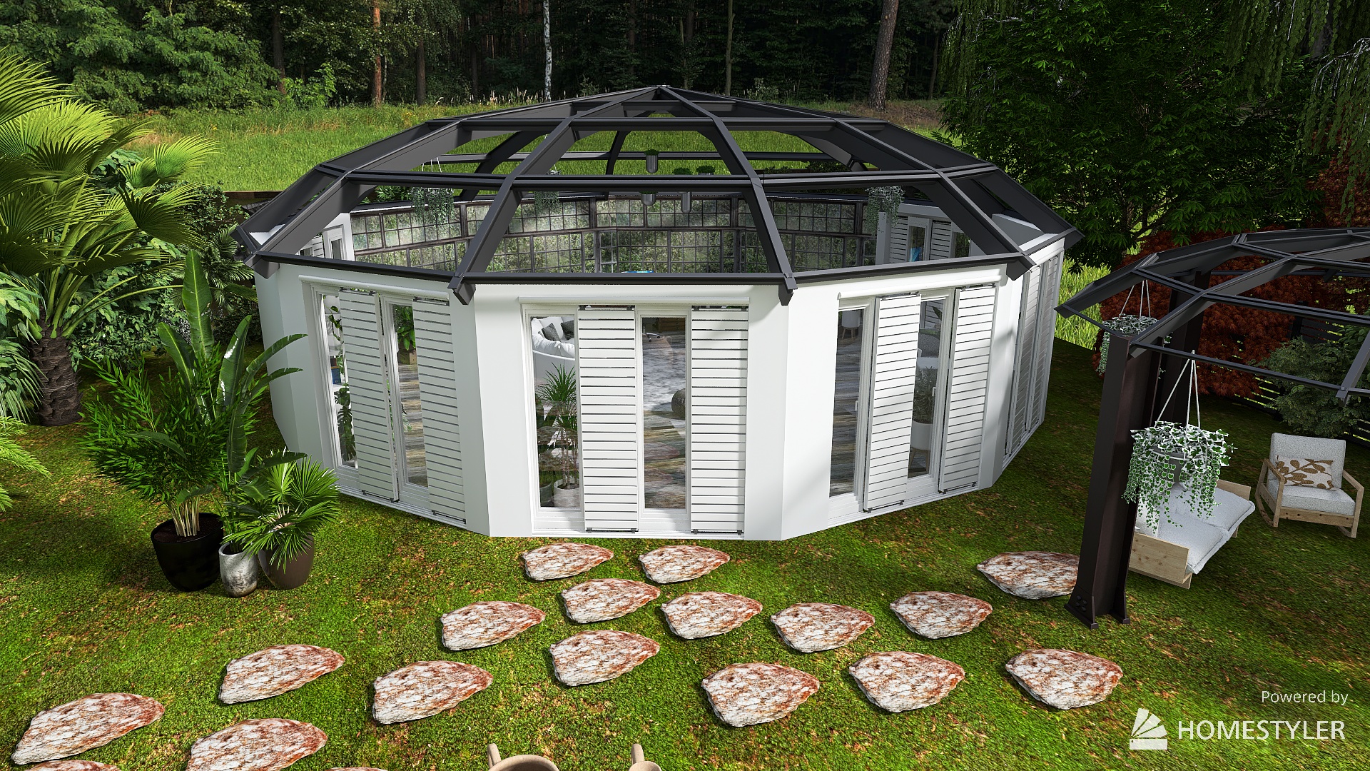 Garden studio for web