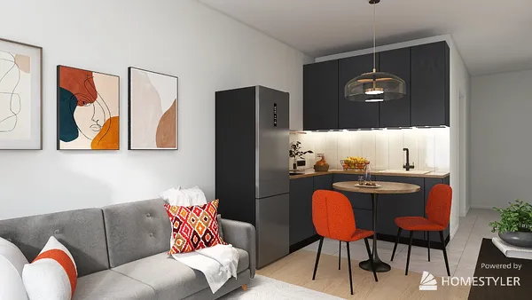 Professional interior design created with Homestyler 3D design software