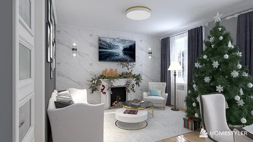 My first project of a small apartment.