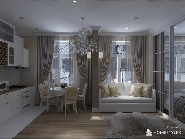 Professional interior design created with Homestyler 3D design software