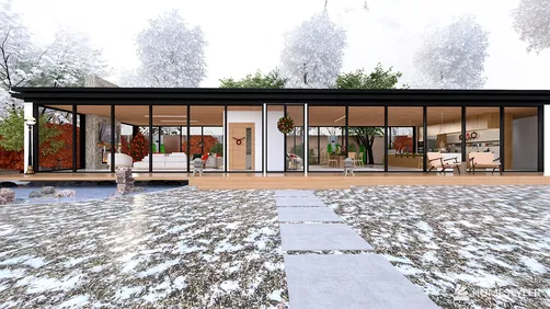 garden house - xmas version