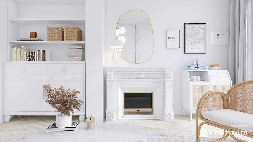 Monochrome apartment