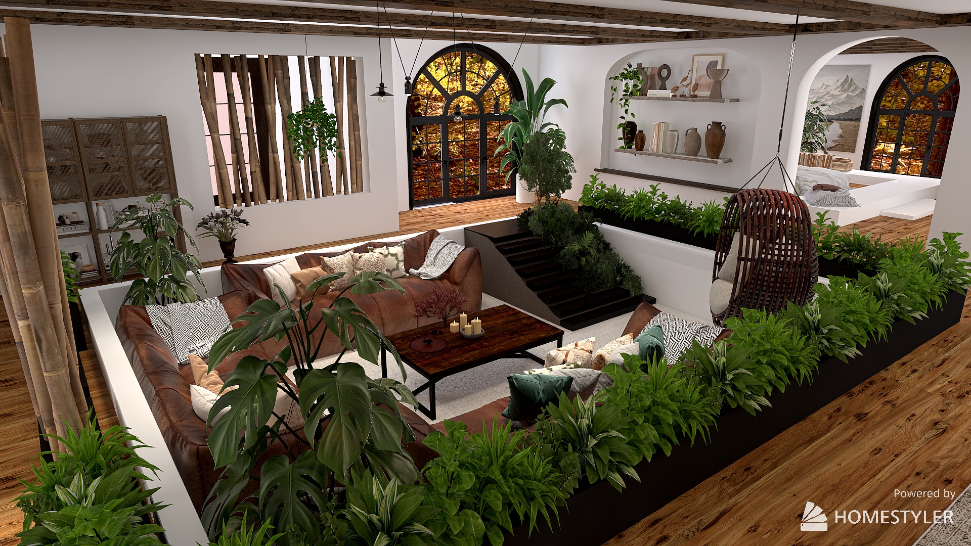 Creat a sunken space