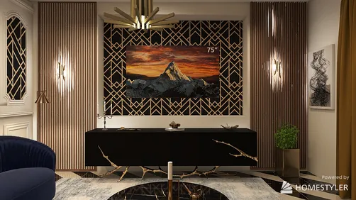 Art Deco Grandeur Lounge