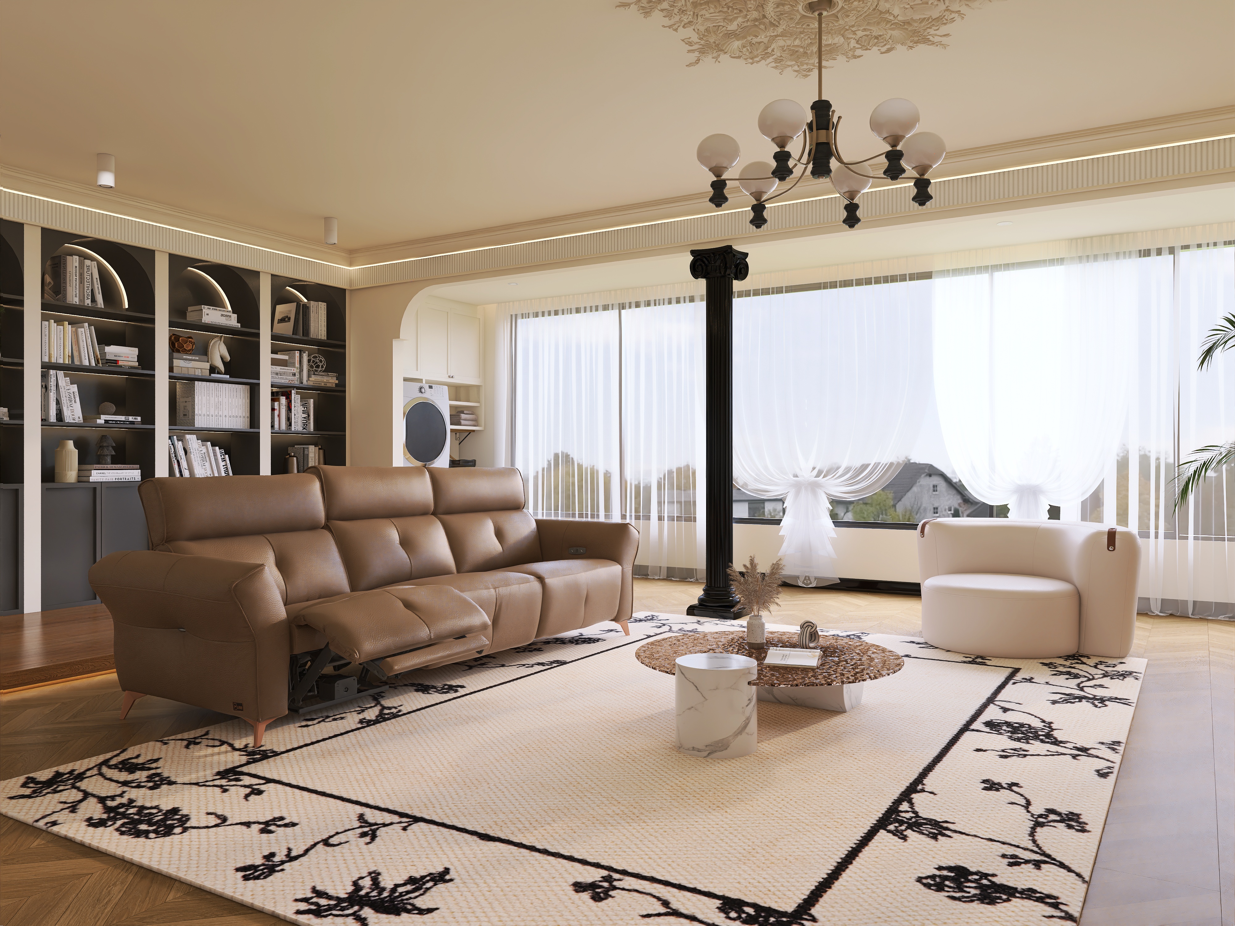 Scandinavian Style Living room!!