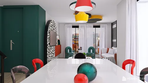 Professional interior design created with Homestyler 3D design software