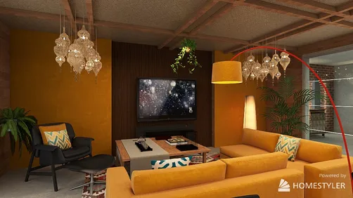 Professional interior design created with Homestyler 3D design software