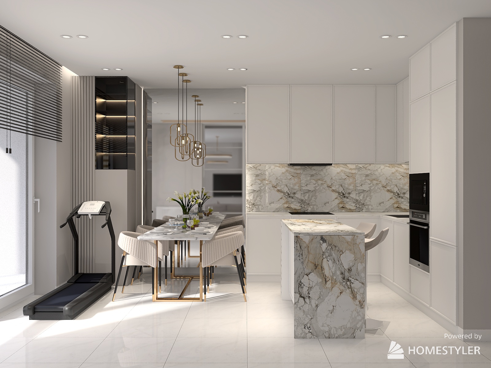 Современная квартира с минималистичным дизайном