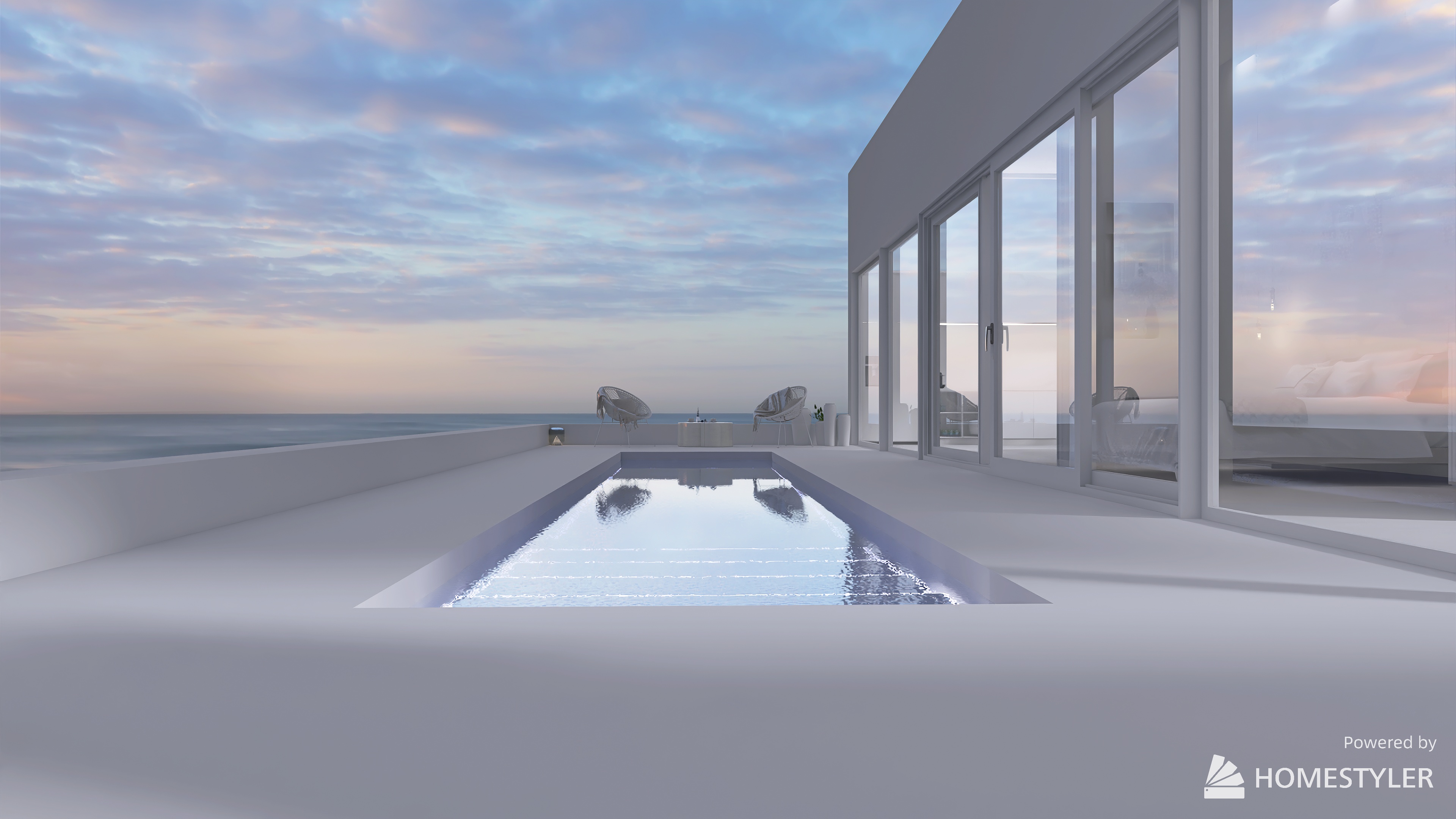 Minimalistic Clean Open Living