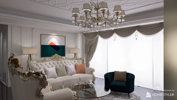 Professional interior design created with Homestyler 3D design software