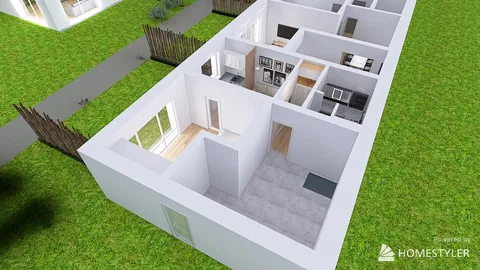 Professional interior design created with Homestyler 3D design software