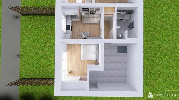 Professional interior design created with Homestyler 3D design software