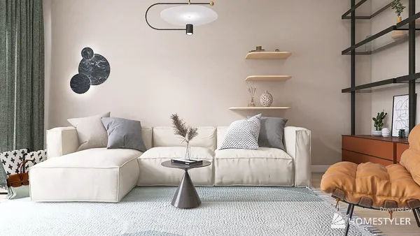 Professional interior design created with Homestyler 3D design software