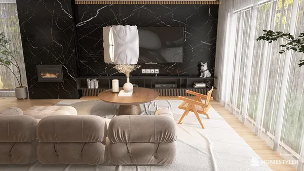 Professional interior design created with Homestyler 3D design software
