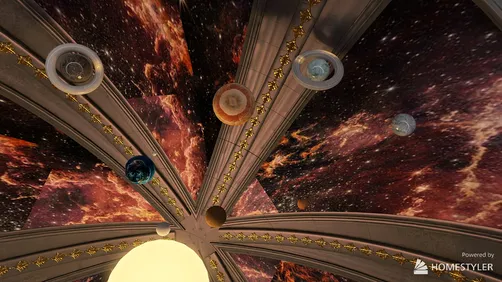 My planetarium in shape of Galileo Galilei 