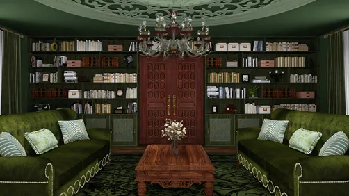 Colour Drenched Study