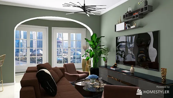 Professional interior design created with Homestyler 3D design software