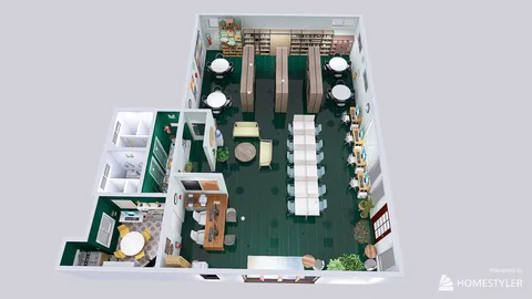 Professional interior design created with Homestyler 3D design software