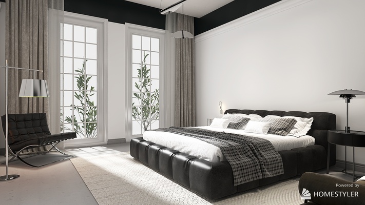 Bauhaus Style Suite Design - Bedroom