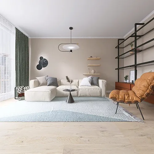 Professional interior design created with Homestyler 3D design software