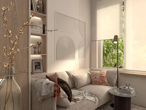 APARTMENT FOR A YOUNG COUPLE