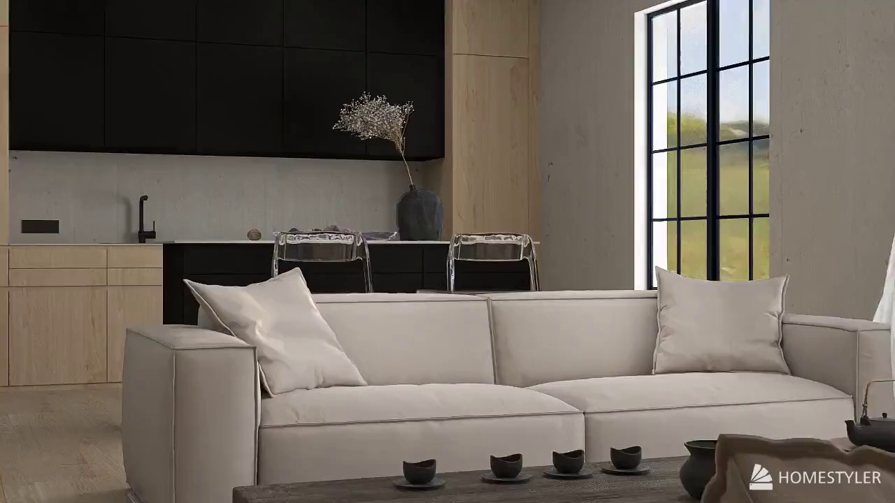 Professional interior design created with Homestyler 3D design software