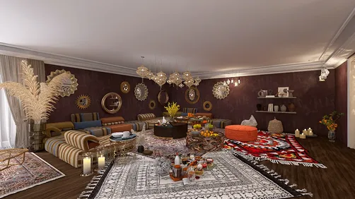 16-Modern Apartment Empt Room