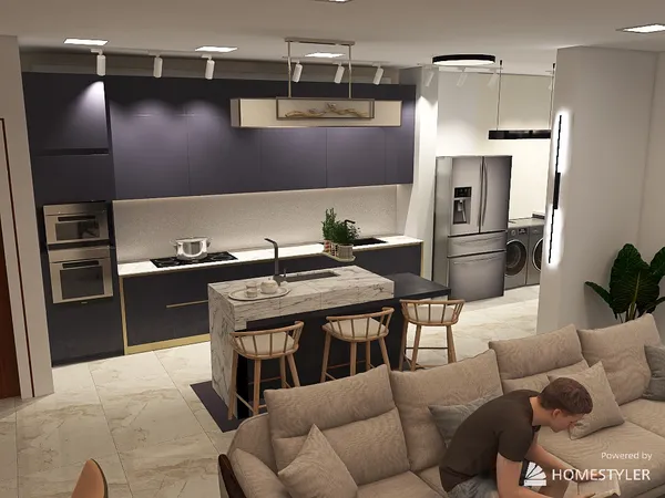 Professional interior design created with Homestyler 3D design software