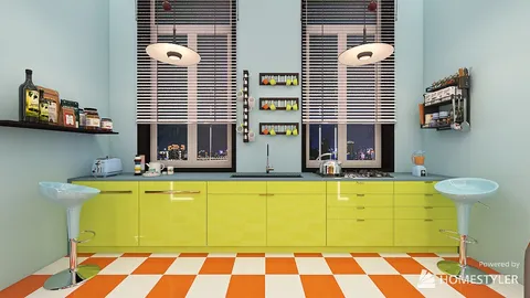 Professional interior design created with Homestyler 3D design software