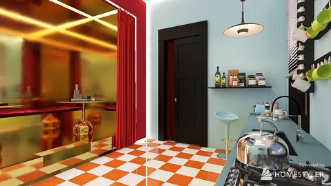 Professional interior design created with Homestyler 3D design software