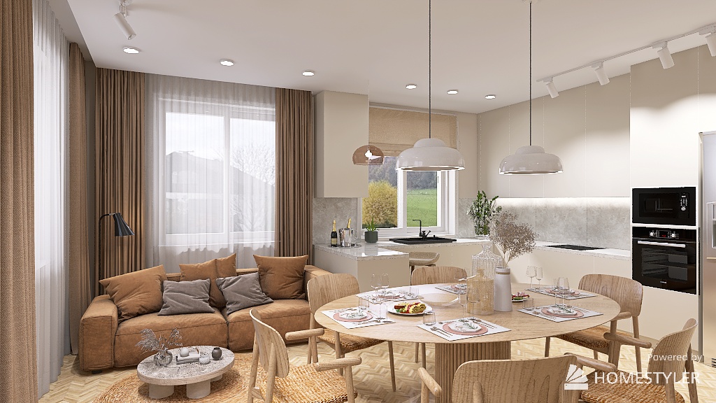 1 этаж дома в деревне Фелисово