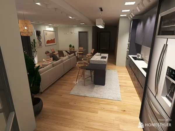 Professional interior design created with Homestyler 3D design software