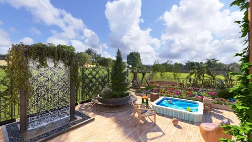 Loft with Heaven Garden 🌻