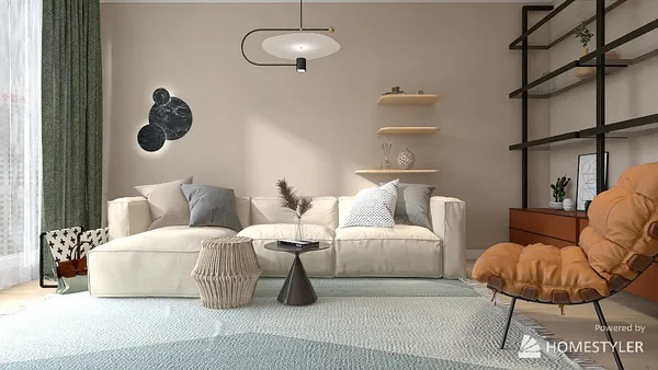 Professional interior design created with Homestyler 3D design software