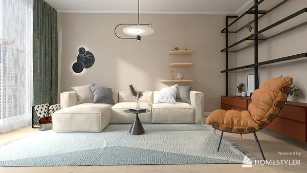 Professional interior design created with Homestyler 3D design software