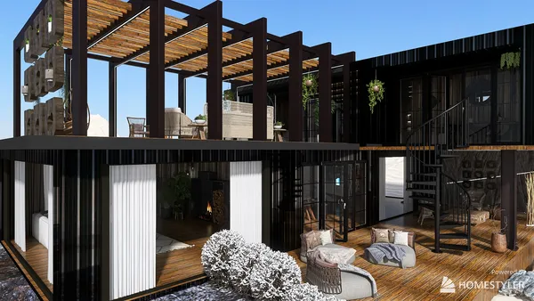 Professional interior design created with Homestyler 3D design software