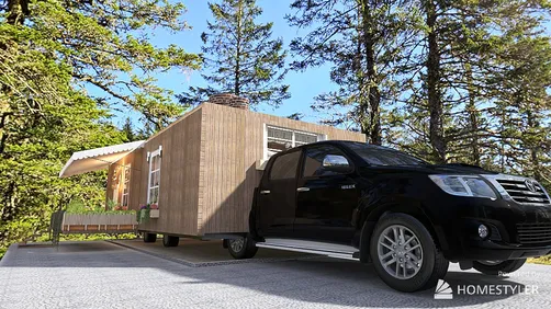 Con la casa a cuestas