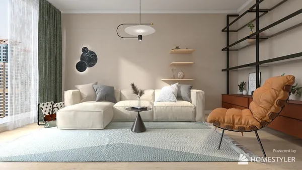 Professional interior design created with Homestyler 3D design software