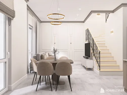 Совушки. townhouse. living room. kitchen.