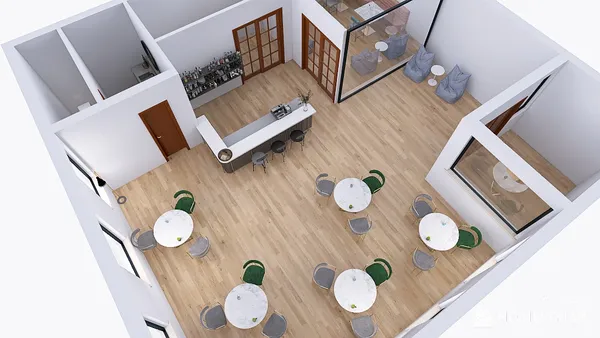 Professional interior design created with Homestyler 3D design software