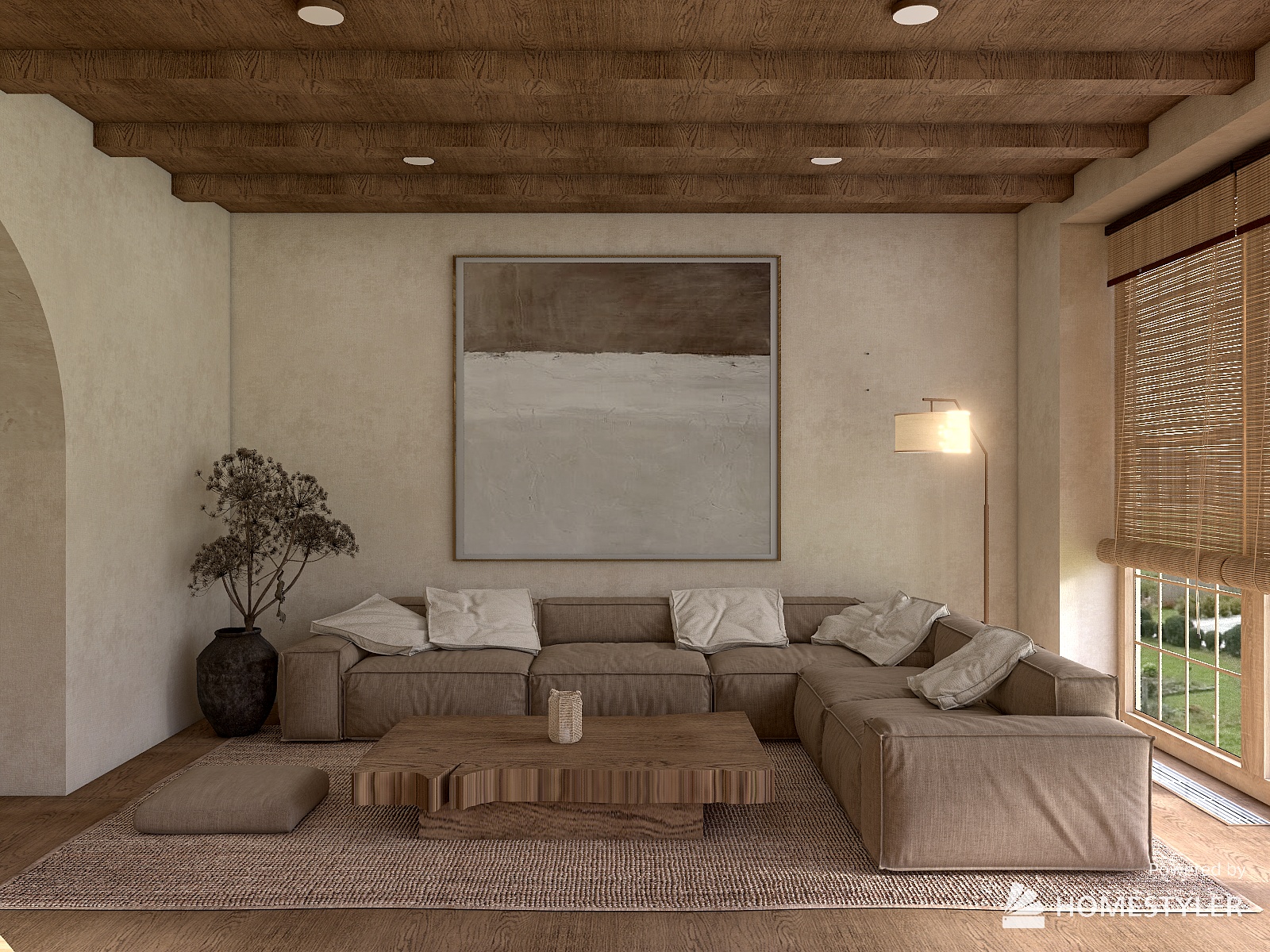 Гостевой дом в стиле ваби-саби